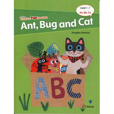 画像1: 【TL5557】PHONICS FUN READERS LEVEL1-1 "ANT, BUG AND CAT"