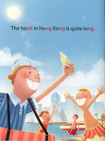 画像: 【TL5576】PHONICS FUN READERS LEVEL4-3 "THE BANK IN HONG KONG"