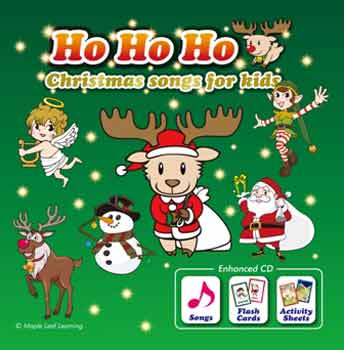 画像1: 【TL-9082】ENHANCED CD "HO HO HO-CHRISTMAS SONGS FOR KIDS"