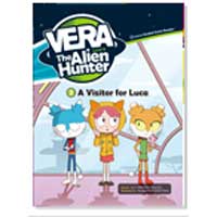 画像1: 【TL-80100】CD付き絵本 "VERA THE ALIEN HUNTER"-LEVEL 3-2 "A VISITOR FOR LUCA"