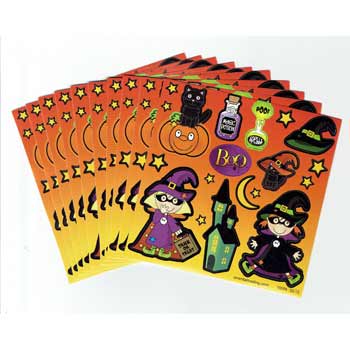 画像1: 【IN-656433】WITCHY STICKER PACK(SET OF 10 SHEETS)