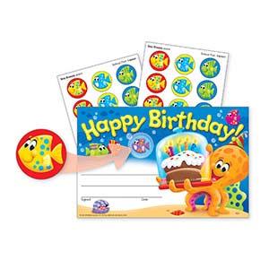 画像1: 【T-81302】SCRATCH 'N SNIFF AWARD  "HAPPY BIRTHDAY"