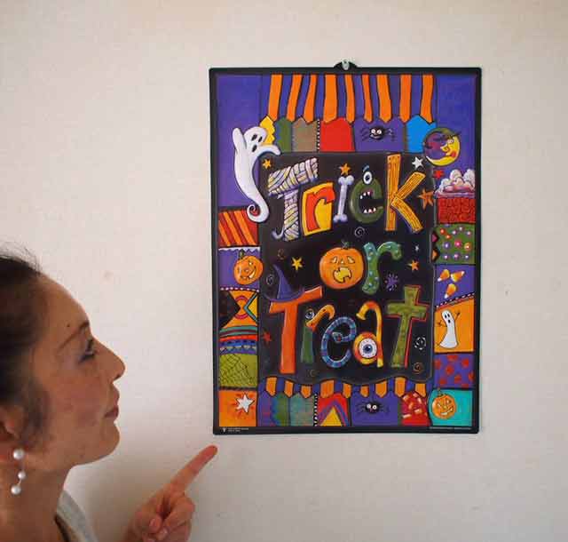 画像1: 【M-10818】FOAM DECO "TRICK OR TREAT"