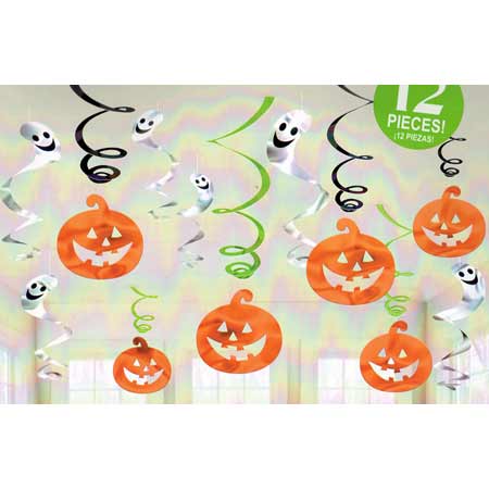 画像1: 【J-670460】HALLOWEEN SWIRL DECO