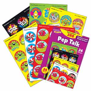 画像1: 【T-83920】STINKY STICKER VARIETY PACK "PEP TALK"