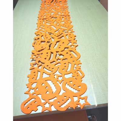 画像1: 【MHB-34646】FELT HALLOWEEN TABLE RUNNER