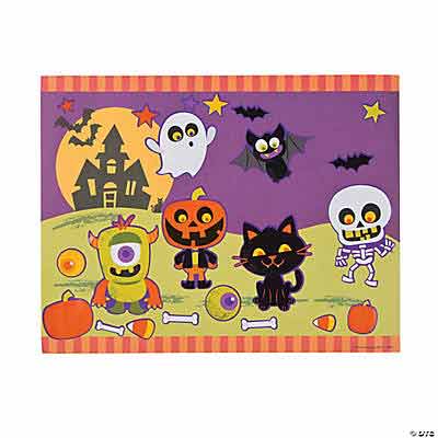 画像1: 【IN-775328】SILLY SKELETON STICKER SCENE