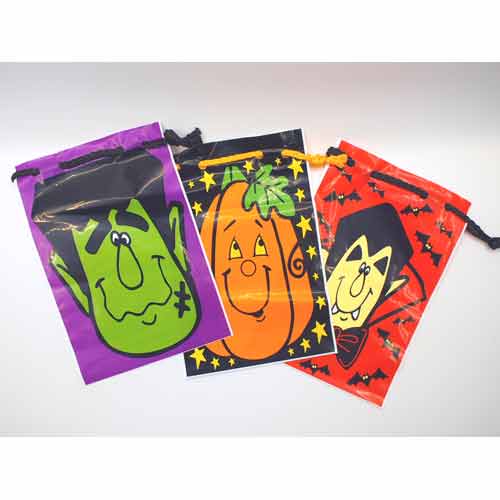画像: 【IN-2524730】 DRAWSTRING HALLOWEEN GOODY BAGS