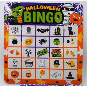 画像: 【IN-952373】GHOUL GANG HALLOWEEN BINGO