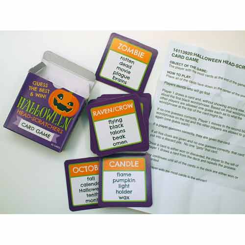 画像: 【IN-113920】HALLOWEEN HEAD-SCRATCHERS GAME