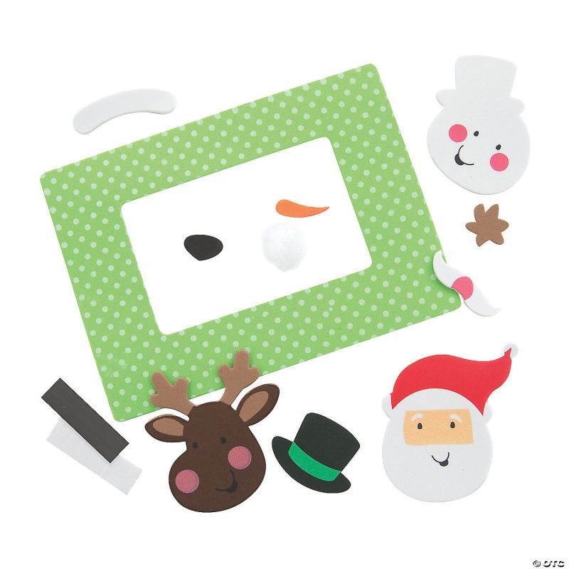 画像: 【IN-615064】CHRISTMAS PHOTO FRAME CRAFT KITS (DOZ.)