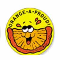 画像1: 【T-83615】STINKY STIKCER "ORANGE-A-PROUD (Orange Candy)"