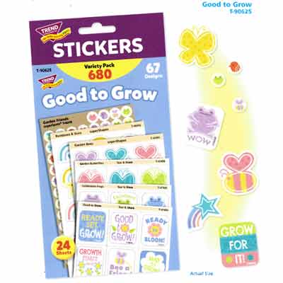 画像1: 【T-90625】STICKER VARIETY PACK  "GOOD TO GROW"