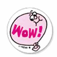 画像1: 【T-83625】STINKY STIKCER "WOW! (Bubble Gum)"