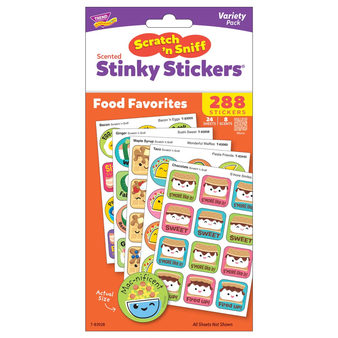 画像: 【T-83928】STINKY STIKCER VARIETY PACKS "FOOD FAVORITES"