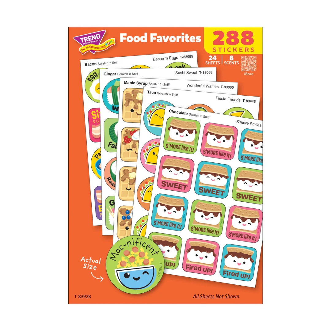 画像1: 【T-83928】STINKY STIKCER VARIETY PACKS "FOOD FAVORITES"