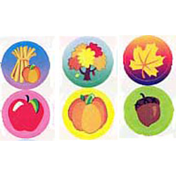 画像1: 【T-46153】CHART STICKER  "FALL FUN"
