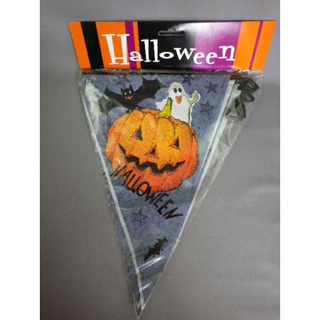 画像: 【MAKD-3627】FLAG BANNER "GHOST & PUMPKIN" (360CM)