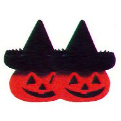 画像1: 【J-1051】MINI WITCHHAT PUMPKINS