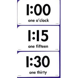画像: 【T-23015】POCKET FLASH CARDS "TELLING TIME"