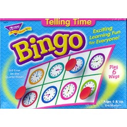画像1: 【T-6072】BINGO GAME "TELLING TIME"