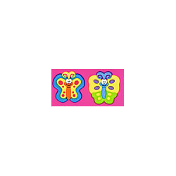 画像: 【T-46066】CHART STICKER "BEAUTIFUL BUTTERFLIES"