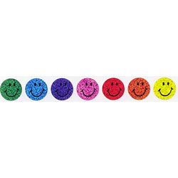 画像1: 【T-46505】SPARKLE CHART STICKER  "COLORFUL  SPARKLE SMILES"