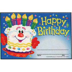 画像1: 【T-81017】RECOGNITION AWARD  "HAPPY BIRTHDAY-CAKE"