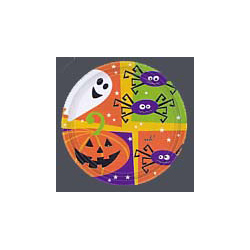 画像1: 【J-548495】PAPER PLATE "CREEPY CRITTERS"