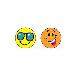画像1: 【T-46155】CHART STICKER  "HAPPY SMILES"
