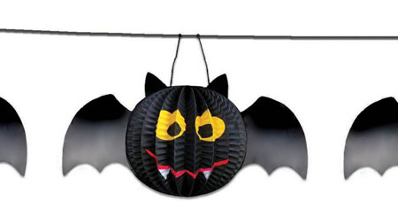 画像: 【J-6114】BAT LANTERN GARLAND (240CM)【在庫限定品】