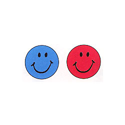 画像1: 【T-46134】CHART STICKER  "COLORFUL SMILES"