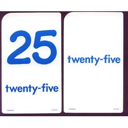 画像: 【T-23002】POCKET FLASH CARDS "COUNTING 0-25"