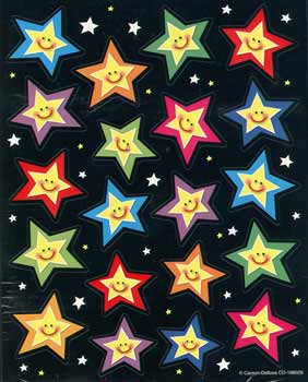 画像: 【CD-168029】SHAPE STICKER  "STARS"