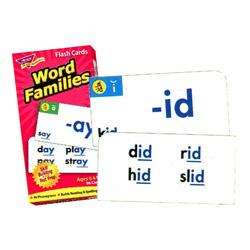 画像1: 【T-53014】FLASH CARDS "WORD FAMILIES"