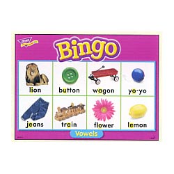 画像: 【T-6066】BINGO GAME "VOWELS"【在庫限定商品】