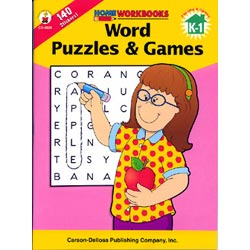 画像1: 【CD-4525】HOME WORKBOOK "WORD PUZZLES & GAMES"