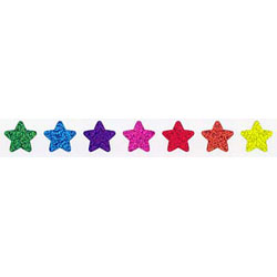 画像: 【T-46405】SPARKLE CHART STICKER  "COLORFUL  SPARKLE STARS"
