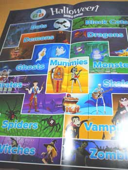 画像: 【TL-9284】AGO HALLOWEEN BOARDGAME EXTENSION